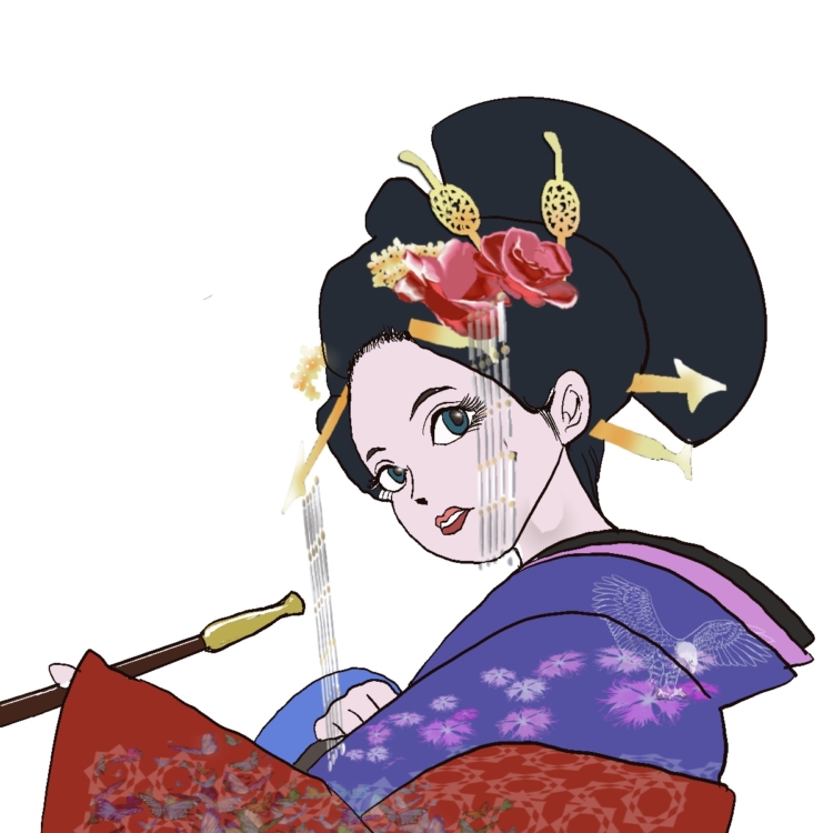花魁写真に欠かせな…