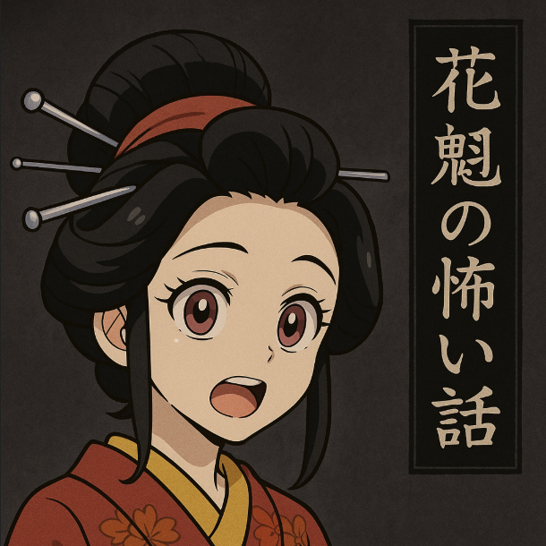 夏と言えば怪談。花…
