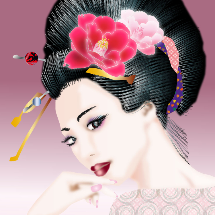 花魁に行くのは現代…