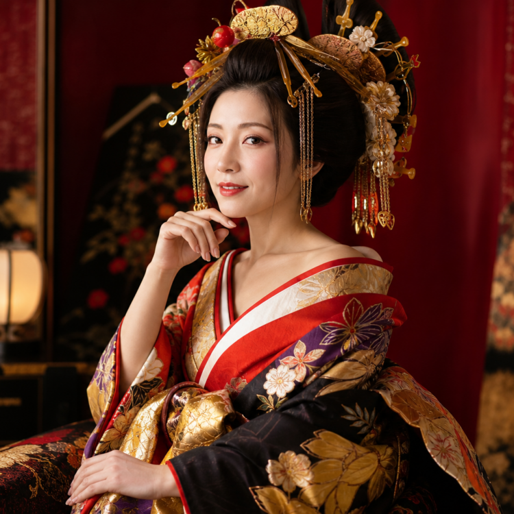花魁体験は一人でも…