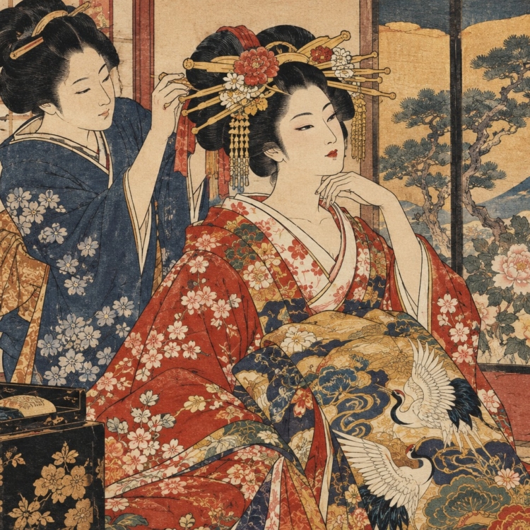 花魁体験は一人でも…